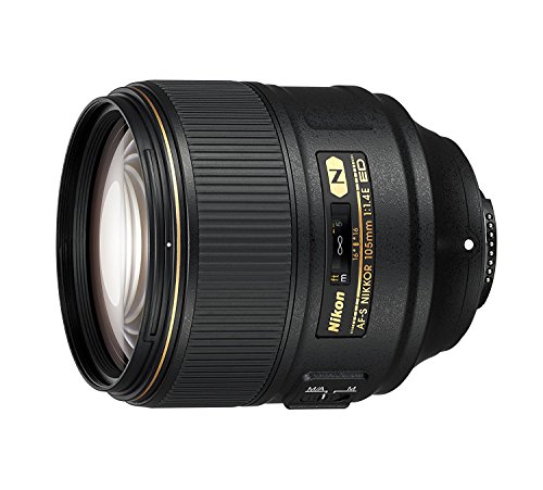 【中古】Nikon af-s FX Nikkor 105 粍 f / 1.4 Ed水晶体withオート興味の中心for Nikon DSLR Cameras