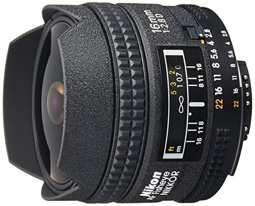 【中古】「人並み外れたに好いたらしい」Nikon Fisheye-Nikkor - Fisheye Lens - 16 Mm - F/2.8 D-Af - Nikon F [並行輸入品]