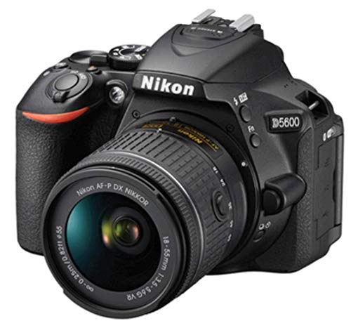 【中古】Nikon デジタル一眼レフカメラ D5600 AF-P 18-55 VR レンズキット ブラック D5600LKBK
