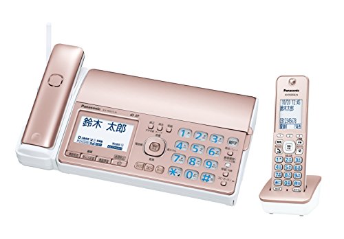 【中古】パナソニック パーソナルファックス(子機1台付き)ピンクゴールド KX-PD515DL-N｜オマツリライフ別館