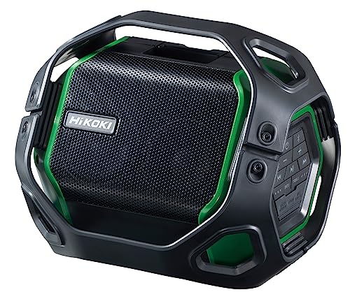 【中古】「人並み外れたに好いたらしい」HiKOKI(ハイコーキ) コードレススピーカー 本体のみ 乾電池・申し受ける器別売 ACアダプター付 US18DA(NN)