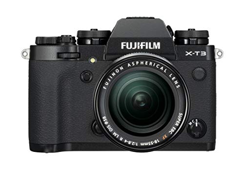 【中古】「人並み外れたに似つかわしい」富士フイルム(FUJIFILM) 銀鏡受け答え一眼写真機 X-T3水晶体一揃いの道具 黒いこと X-T3LK-B