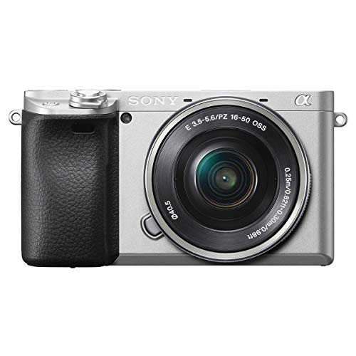 【中古】「未使用品」SONY(ソニー) APS-C ミラーレス一眼カメラ α6400 パワーズームレンズキット(同梱レンズ:SELP1650) シルバー ILCE-6400L S