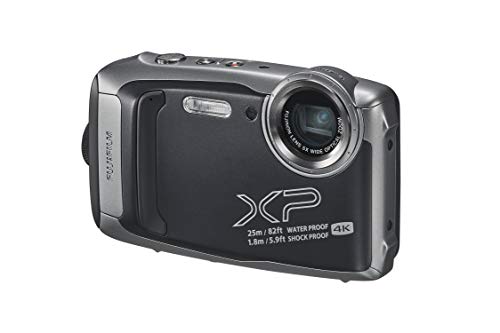 【中古】「未当て嵌める品」富士フイルム(FUJIFILM) 雨合羽写真機 XP140 うす暗いしろがね色 FX-XP140DS