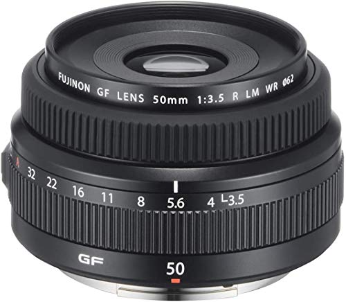 【中古】「ほぼ新品」Fujifilm Fujinon GF50mmF3.5 R LM WR - 黒いこと