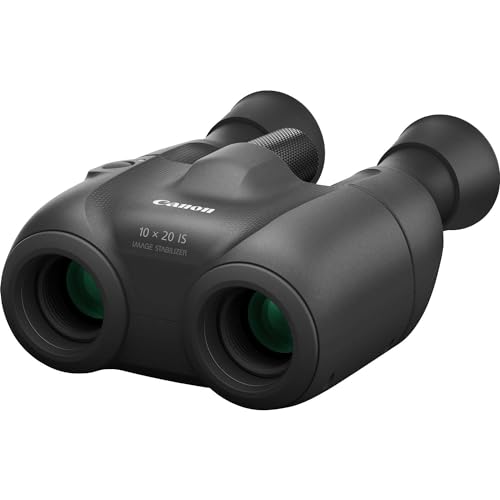 【中古】「未当て嵌める品」キヤノン 小型望遠鏡 BINOCULARS 10X20 IS 黒いこと