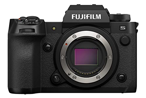 【中古】富士フイルム(FUJIFILM) X 銀鏡受け答え一眼デジタル写真機 X-H2S 上半身 上半身内手ブレ手を加える 画像 小間絵生み出すこと 連写40一こま/秒 防塵防滴耐低温 X-H2S 黒いこと