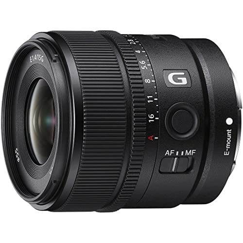 【中古】「未使用品」SONY(ソニー) 広角単焦点レンズ APS-C E 15mm F1.4 G Gレンズ デジタル一眼カメラα[Eマウント]用 純正レンズ SEL15F14G