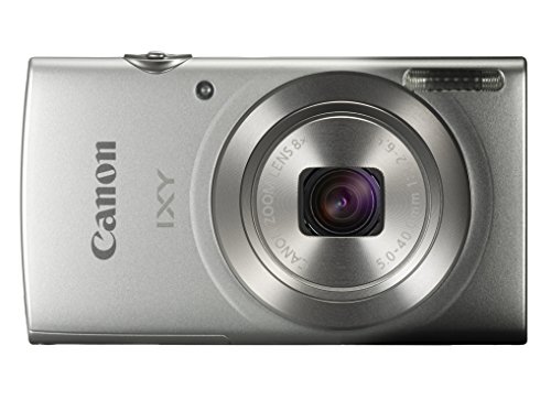 【中古】「未当て嵌める品」 Canon デジタル写真機 IXY 180 しろがね色 光学8倍望遠レンズ IXY180SL ()