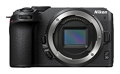 【中古】「ほぼ新品」Nikon ニコン 鏡鑑受け答え一眼 Z30 上半身 Zマウント APS-C 映像 Vlog黒いこと