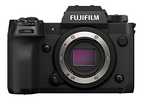 【中古】「ほぼ新品」富士フイルム(FUJIFILM) X 鏡鑑受け答え一眼デジタル写真機 X-H2 上半身 上半身内手ブレ手を加える 映像 挿し画仕立て上げる 約4020万絵素 防塵防滴耐低温 X-H2 黒いこと