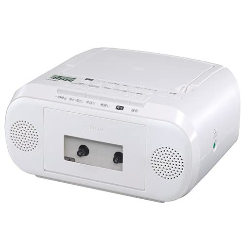 【中古】「未使用品」TOSHIBA(東芝) TY-CDM2(W) CDラジオカセットレコーダー