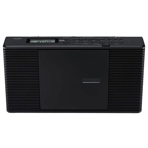 【中古】「ほぼ新品」東芝(TOSHIBA) TY-C260-K AUX (黒いこと) CDラジオ受信機 広広としたFM相応う