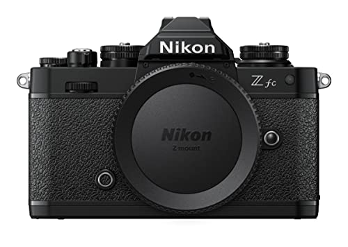 【中古】「ほぼ新品」Nikon 鏡鑑受け答え一眼 Z fc 上半身 黒いこと Zfc
