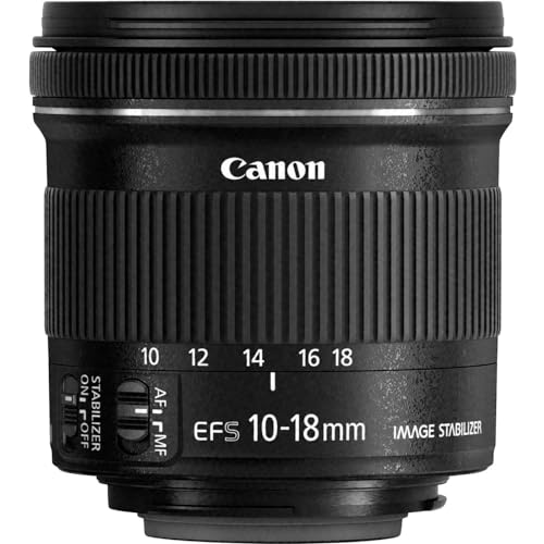 【中古】Canon EF-S 10-18mm f/4.5-5.6 IS STMレンズ