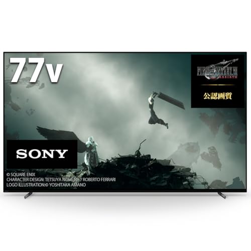 【中古】ソニー 77型 4K 有機EL テレビ受像機 ブラビアXRJ-77A80L OLED BRAVIA XR 倍速 Google TV ソニー・ピクチャーズの活動写真2年次見放題付き添い人 4K/120fps相応う 10畳以上とき勧める 2