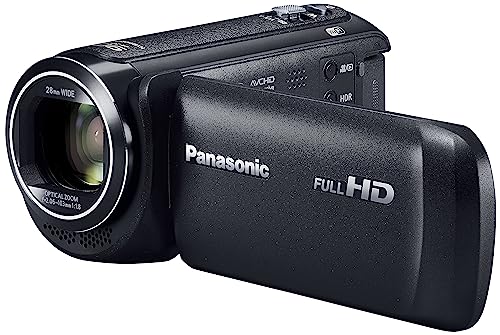 【中古】「ほぼ新品」パナソニック(Panasonic) 固定ディスクテレビカメラ 内蔵記憶装置64GB ワイプ撮り 光学50倍/iA90倍の高倍率望遠レンズ 5軸変わり種手ブレ手を加える 小型軽さ 黒いこと HC-V495M-K