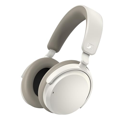 【中古】ゼンハイザー(Sennheiser) ワイヤレスヘッドホン ACCENTUM Wireless ホワイト 高性能ドライバー 50時間再生 ノイズキャンセリング クリアな通話