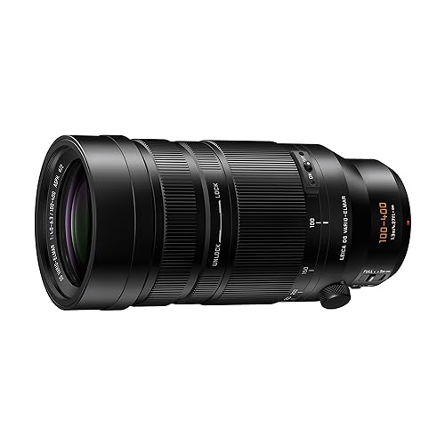 【中古】「未当て嵌める品」パナソニック(Panasonic) 超望遠望遠レンズ マイクロフォーサーズ用 「LEICA DG VARIO-ELMAR」 100-400粍/F4.0-6.3 /POWER O.I.S H-RSA100400