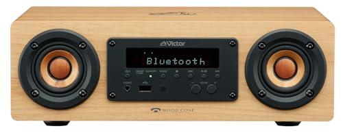 【中古】JVCケンウッド Victor EX-DM10 金棒引き Bluetooth 材木玉蜀黍 ハイレゾ生まれ変わり FM/AM aptX 固定ディスク/aptX LL相応う 家電-その他