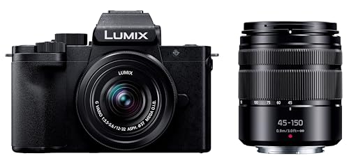 【中古】「未使用品」パナソニック(Panasonic) 小型・軽量ミラーレス一眼カメラ ルミックス ダブルズームレンズキット ブラック DC-G100DW-K|オマツリライフ別館