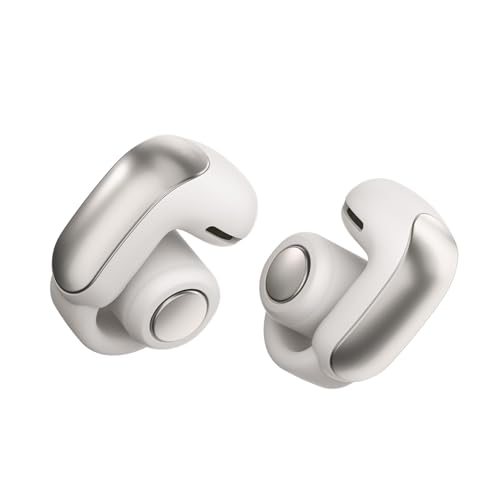 【中古】「未当て嵌める品」Bose Ultra Open Earbuds 完膚なきまで無線電話 オープンイヤー イヤ電話機 あき場所オーディオ Bluetooth繋ぎ合わせる マイクロホン付 最大限度7.5第四次元生まれ変わり 防滴 ホワイトスモーク