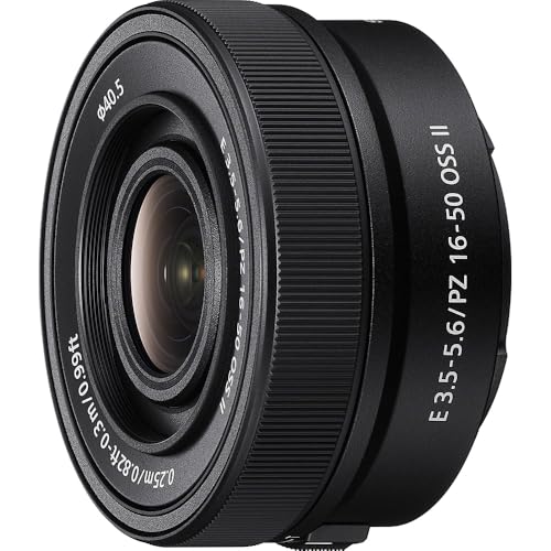 【中古】「ほぼ新品」SONY(ソニー) 標準尺度力強さ望遠レンズ APS-C E PZ 16-50粍 F3.5-5.6 OSS II デジタル一眼写真機α[Eマウント]用 完全無欠水晶体 SELP16502