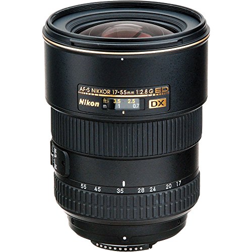 【中古】「ほぼ新品」Nikon デジタル一眼二眼レフ写真機専用望遠レンズAF-S DX 17-55粍 F2.8G AF-SDXED17-55MMF2.8G