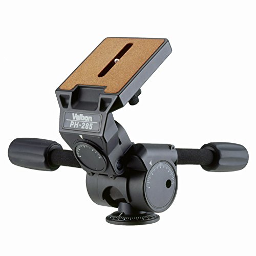 【中古】「未使用品」Velbon 3Way雲台 PH-285 大型 底面径66mm コマ止め方式 マグネシウム製 471703