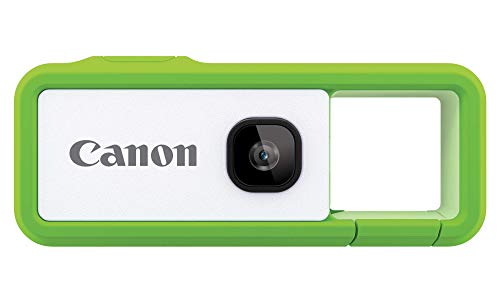 【中古】「未当て嵌める品」Canon 写真機 iNSPiC REC GREEN 緑であること(小型/雨合羽/耐久)身につける写真機 FV-100 GREEN