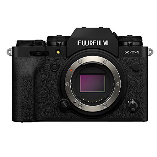 【中古】「非常に良い」富士フイルム(FUJIFILM) ミラーレス一眼カメラ X-T4ボディ ブラック X-T4-B
