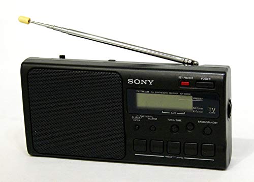 【中古】SONY ソニー ICF-M350V PLLシンセサイザーラジオ受信機 TV(1～12ch)/FM/AM
