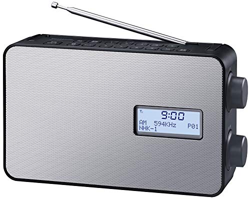 【中古】「ほぼ新品」パナソニック ラジオ FM/AM ワイドFM Bluetooth対応 IPX4相当 防滴仕様 ブラック RF-300BT-K