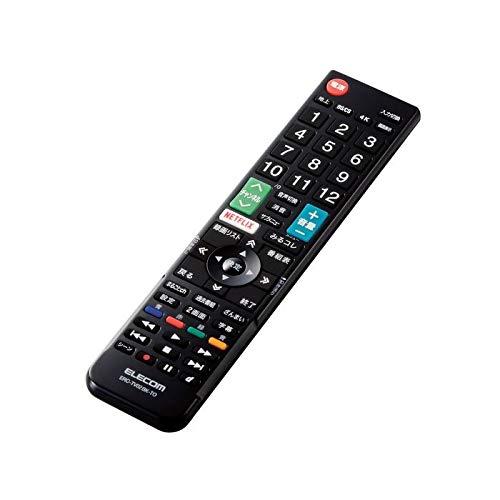 【中古】「ほぼ新品」エレコム ERC-TV02BK-TO かんたんTV遠隔操作第2弾/東芝・レグザ用/黒いこと