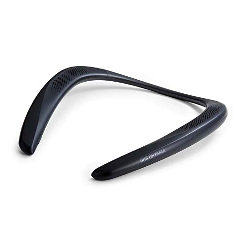 【中古】「人並み外れたに好いたらしい」アイリスオーヤマ のど首金棒引き Bluetooth 電話を掛ける 雨合羽 13第四次元年代順の継続生まれ変わり 首掛け 金棒引き 透過率機付き添い人 MKH-150 黒いこと