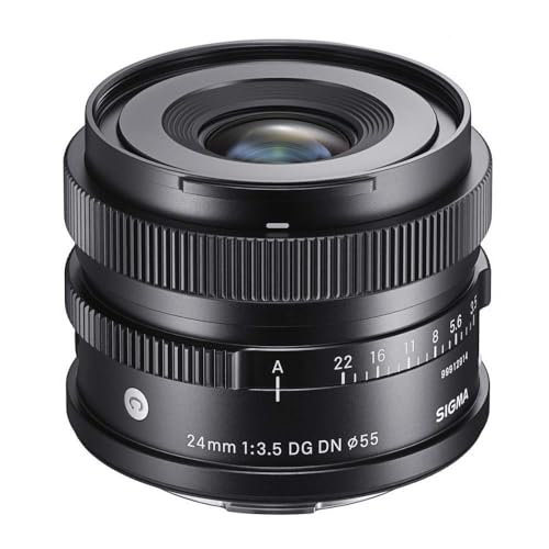 【中古】「ほぼ新品」シグマ(Sigma) SIGMA シグマ Sony Eマウント レンズ 24mm F3.5 DG DN 単焦点 広角 フルサイズ Contemporary ミラーレス 専用