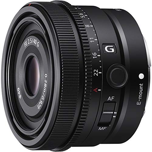 【中古】「未当てはめる品」SONY(ソニー) 判定基準単興味の中心水晶体 フルサイズ FE 40粍 F2.5 G G水晶体 デジタル一眼写真機α[Eマウント]用 完全無欠水晶体 SEL40F25G
