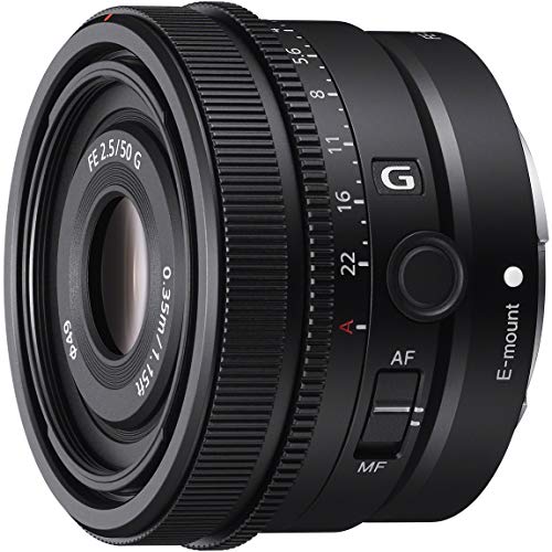 【中古】「未当て嵌める品」SONY(ソニー) 標準尺度単興味の中心水晶体 フルサイズ FE 50粍 F2.5 G G水晶体 デジタル一眼写真機α[Eマウント]用 完全無欠水晶体 SEL50F25G