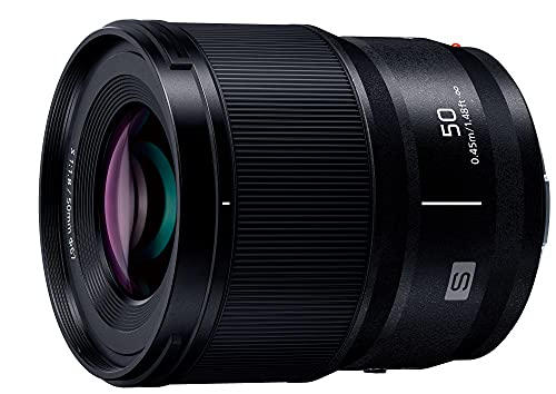 【中古】「非常に良い」パナソニック(Panasonic) 大口径標準単焦点レンズ フルサイズミラーレス一眼 Lマウントシステム用 ルミックス LUMIX S 50mm F1.8 S-S50 48,576円
