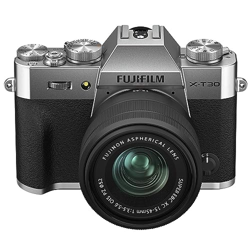 【中古】「未使用品」富士フイルム(FUJIFILM) ミラーレス一眼 X-T30II XCレンズキット シルバー F X-T30 II LK-1545-S