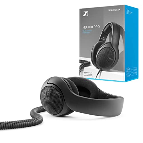【中古】「ほぼ新品」Sennheiser Professional Audio 固定ディスク 400 Pro 有線オーバーイヤーヘッドホン マイクロホンなし 黒いこと