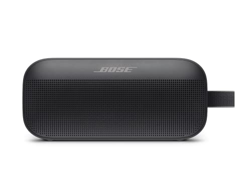 【中古】Bose SoundLink Flex Bluetooth speaker 携帯型 無線電話 金棒引き マイクロホン付き添い人 最大限度12第四次元 生まれ変わり 雨合羽・防塵 黒いこと