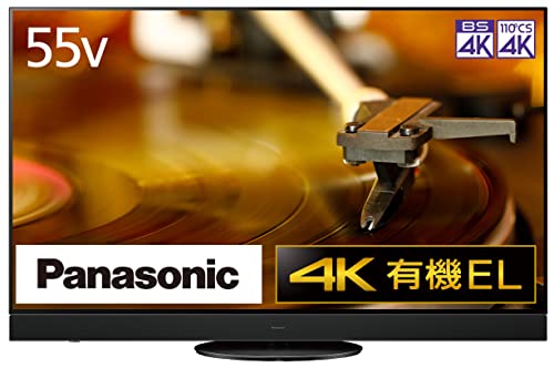 【中古】「非常に良い」パナソニック 55V型 有機EL テレビ TH-55LZ2000 4K VIERA ラインアレイスピーカー搭載 360立体音響サウンドシステム+ 転倒防止スタンド 2022年モデル
