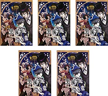 【中古】「非常に良い」黒執事 Book of Circus [レンタル落ち] 全5巻セット [マーケットプレイスDVDセット商品]
