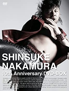 【中古】「ほぼ新品」中邑真輔 デビュー10周年記念 DVD-BOX
