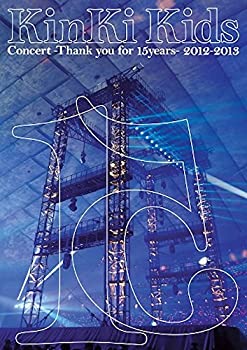 【中古】「未使用品」KinKi Kids Concert -Thank you for 15years- 2012-2013(通常仕様) [DVD]