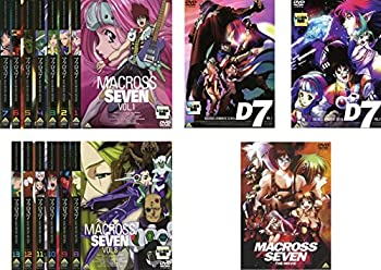 【中古】マクロス7 TV版 全13巻 + ダイナマイト7 全2巻 + 劇場版 銀河がオレを呼んでいる [レンタル落ち] 全16巻セット [マーケットプレイスDVDセット商画像