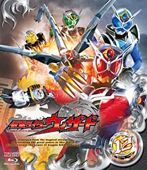 【中古】「ほぼ新品」仮面ライダーウィザードVOL.12 [Blu-ray]