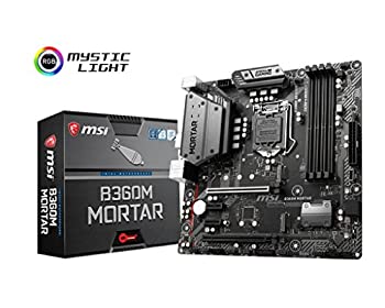 【中古】「人並み外れたに好いたらしい」MSI B360-F PRO 母ちゃんゲーム盤 mATX B360M MORTAR