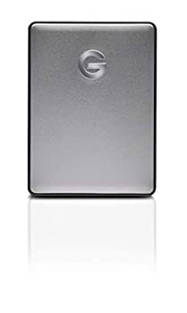 【中古】G-Technology ポータブルHDD 2TB スぺースグレイ G-DRIVE Mobile USB-C 3年 0G10317